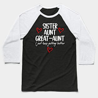 Mother's Day  from Grandkids Sister Aunt Great Aunt Baseball T-Shirt